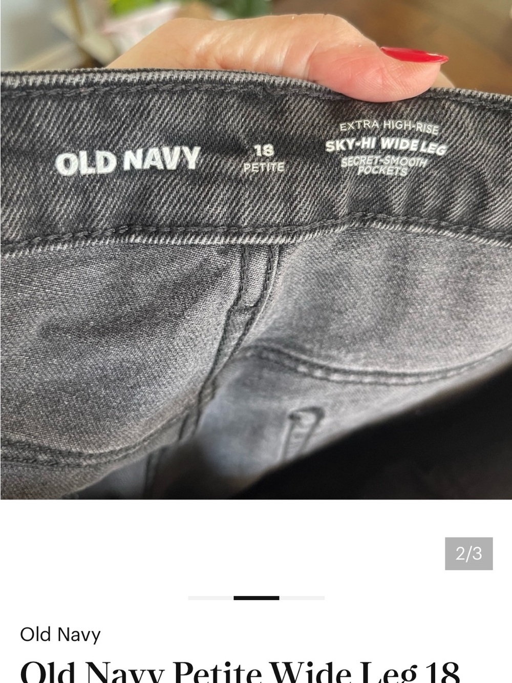 3qty Old Navy Petite Women’s Jeans (two are NWT) - Picture 6 of 7